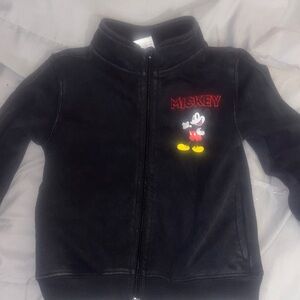 Disney Black Mickey Mouse Kids Hoodie